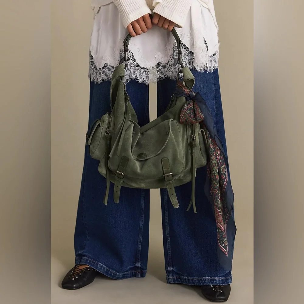 Free People Suede Shoulder Bag - Picture 5 of 17